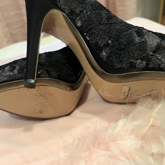 Salvatore Ferragamo Peep Toe Pumps - Picture 5 of 5